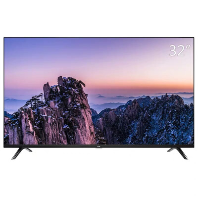 TCL 32A160 32英寸经典蓝光电视窄边薄型设计(黑色)