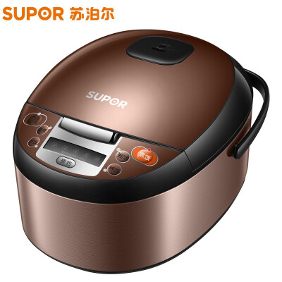 苏泊尔(SUPOR)电饭煲SF40FD6188 豪华智能立体加热电饭锅 定时预约 金属机身陶晶厚釜内