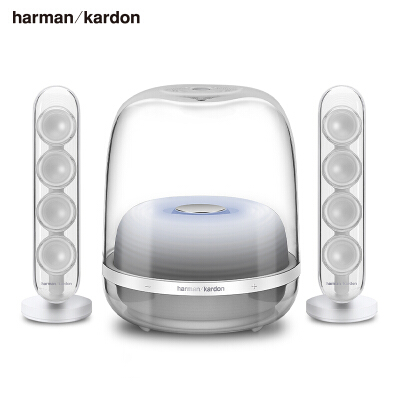 哈曼卡顿(Harman Kardon)SoundSticks 4 无线水晶4 全新一代桌面蓝牙音箱 电视电脑音响