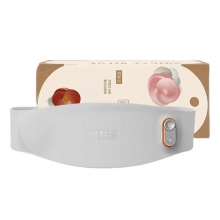 倍轻松（Breo）腰部按摩器Y3pro按摩腰带礼盒砭石双红光护腰椎腰带揉腹仪震动腰背热敷,N990000733